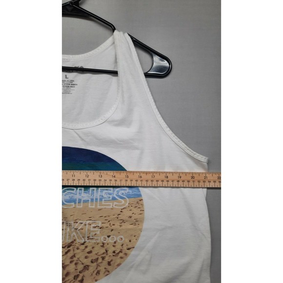 AMBSN "BEACHES BE LIKE..." TANK TOP LARGE - Picture 4 of 5
